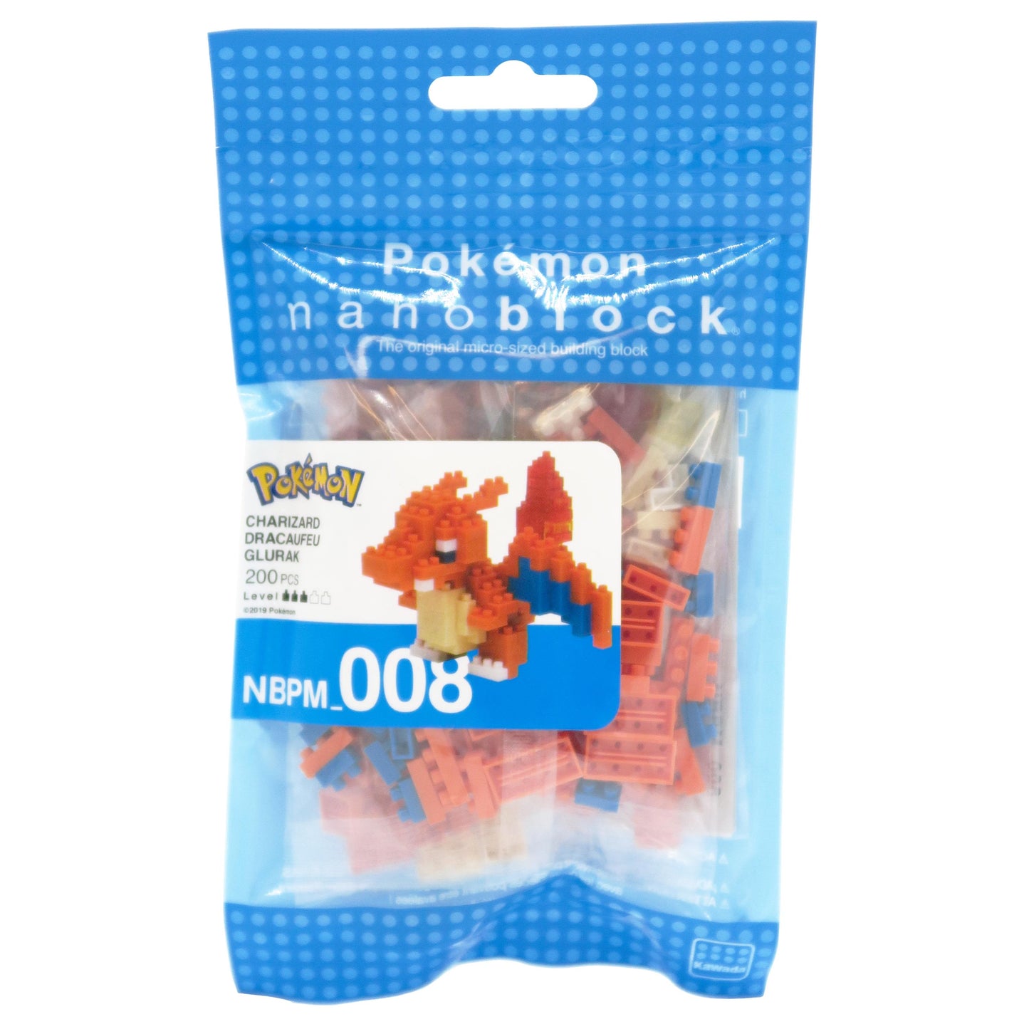 Mini Bausteine Nanoblock Pokemon Charizard