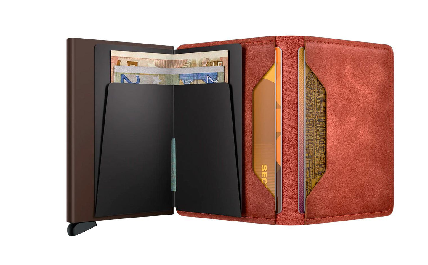 Börse Slimwallet Vintage Orange