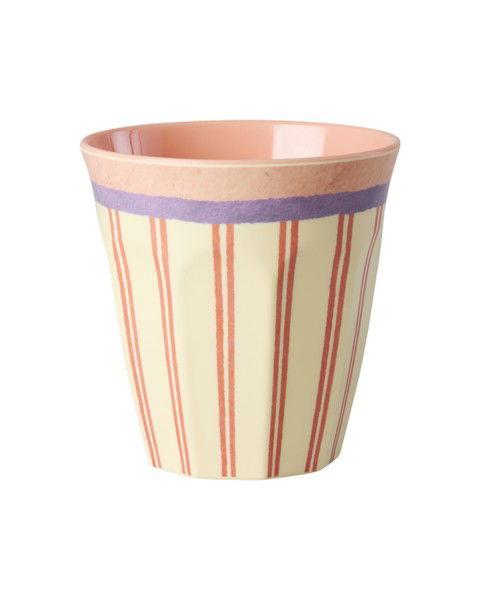 Melamin Cup Stripey Love