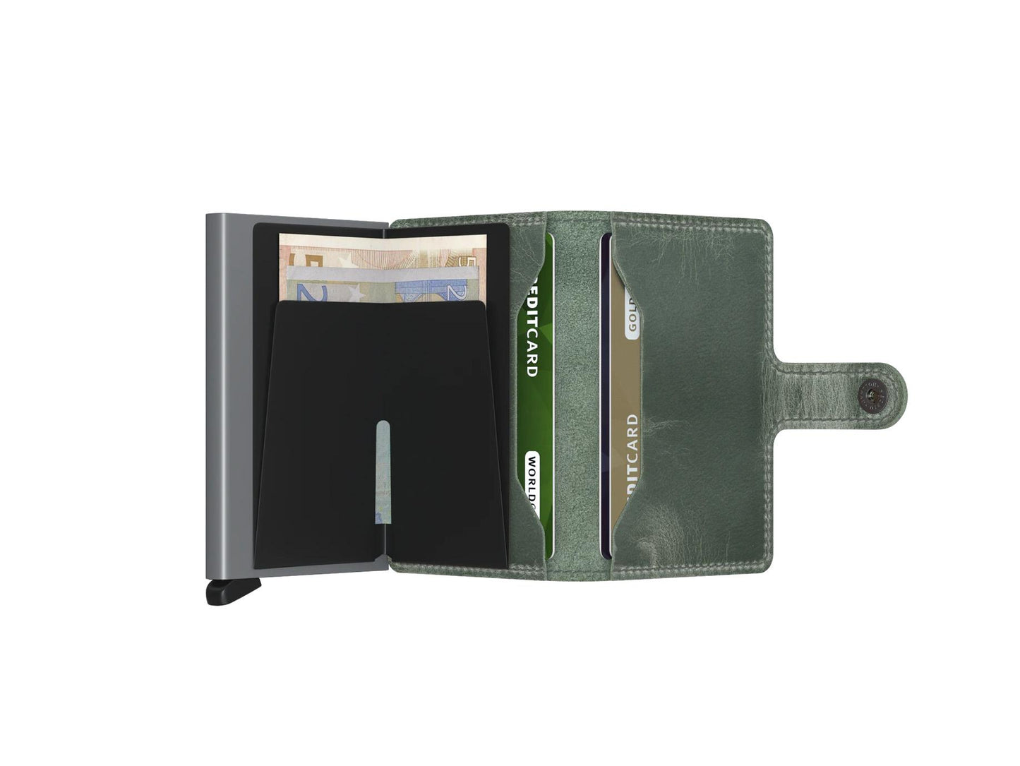 Börse Miniwallet Vintage Sage