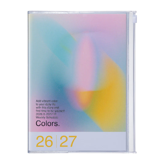 A5 Kalender 2027 GRADIENT, Pink