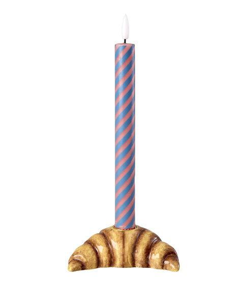 Keramik Kerzenhalter Croissant
