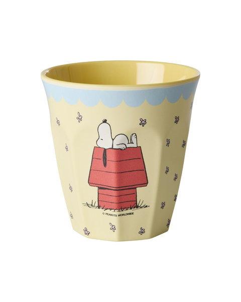 Melamin Becher Snoopy Cream