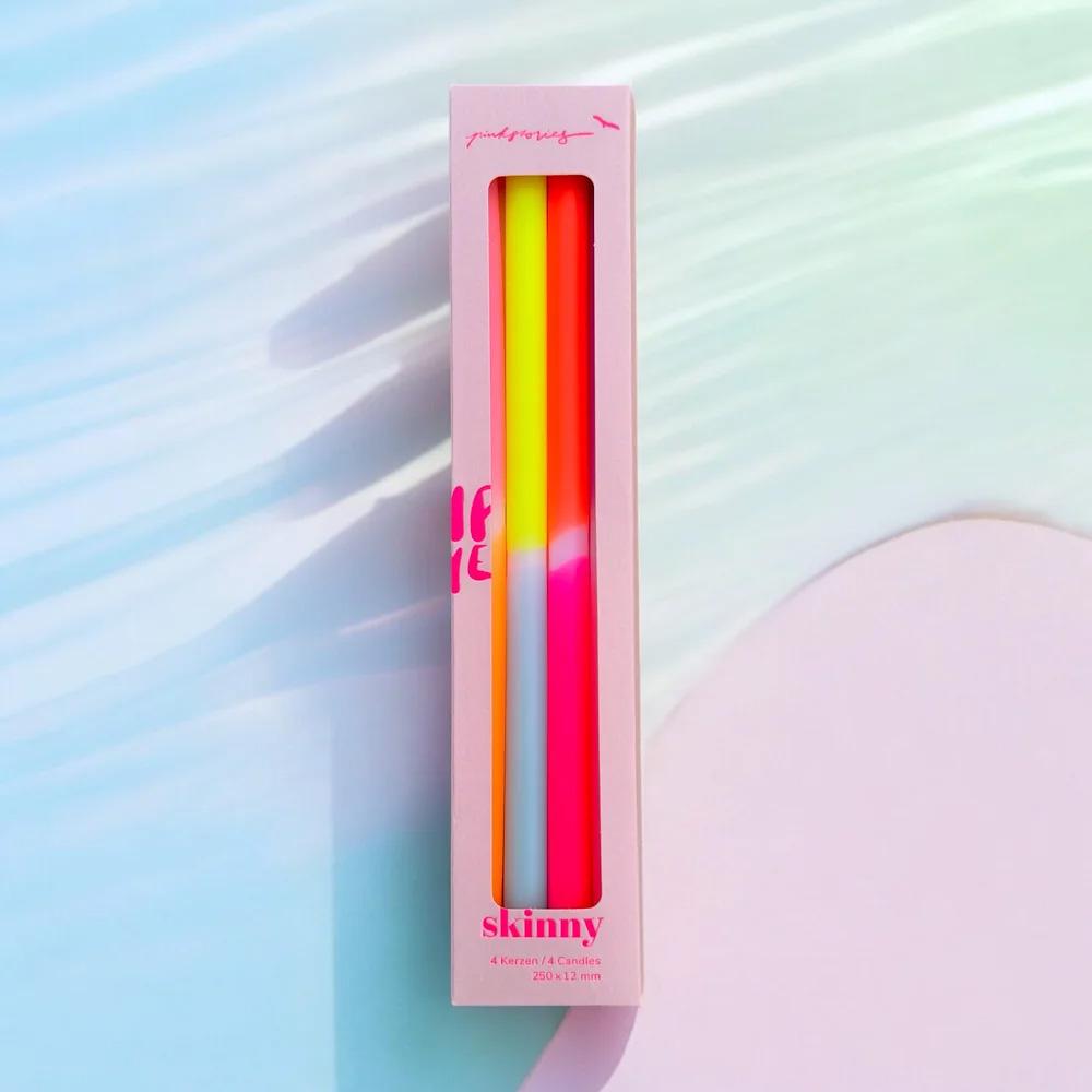 Stabkerzen Dip Dye Skinny * You melt my heart like chocolate