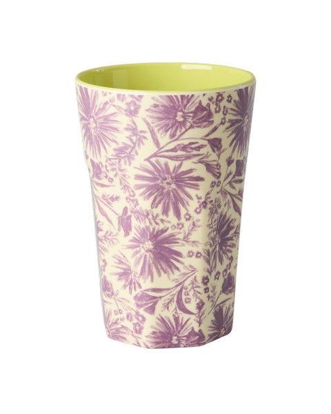 Melamin Latte Cup Flower Press
