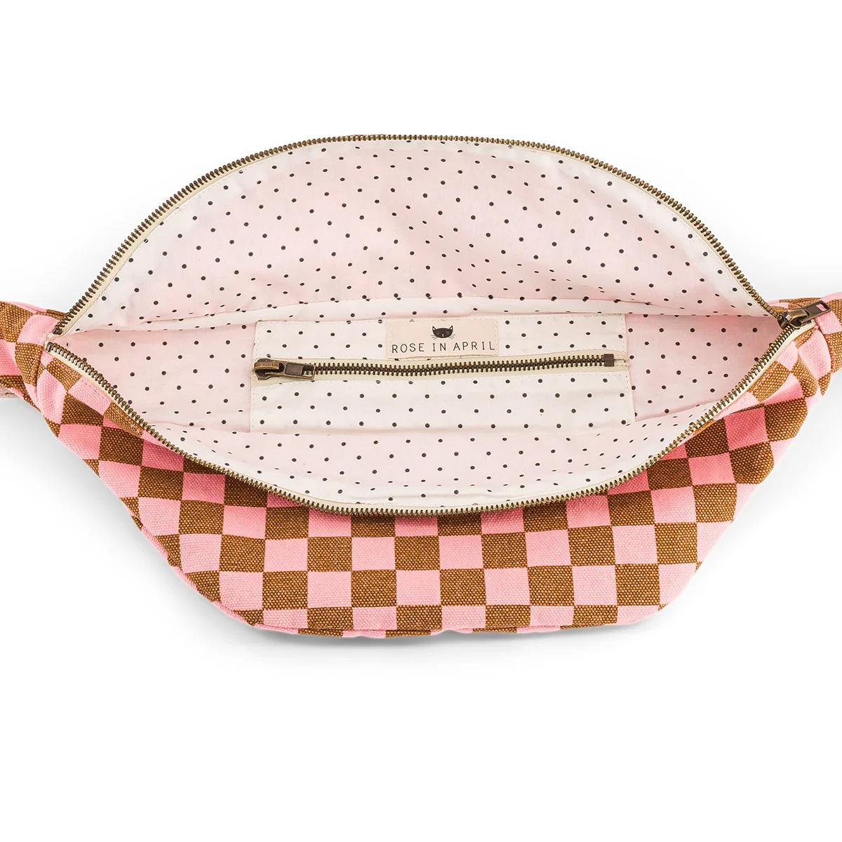 Hip Bag Strawberry Checkerboard
