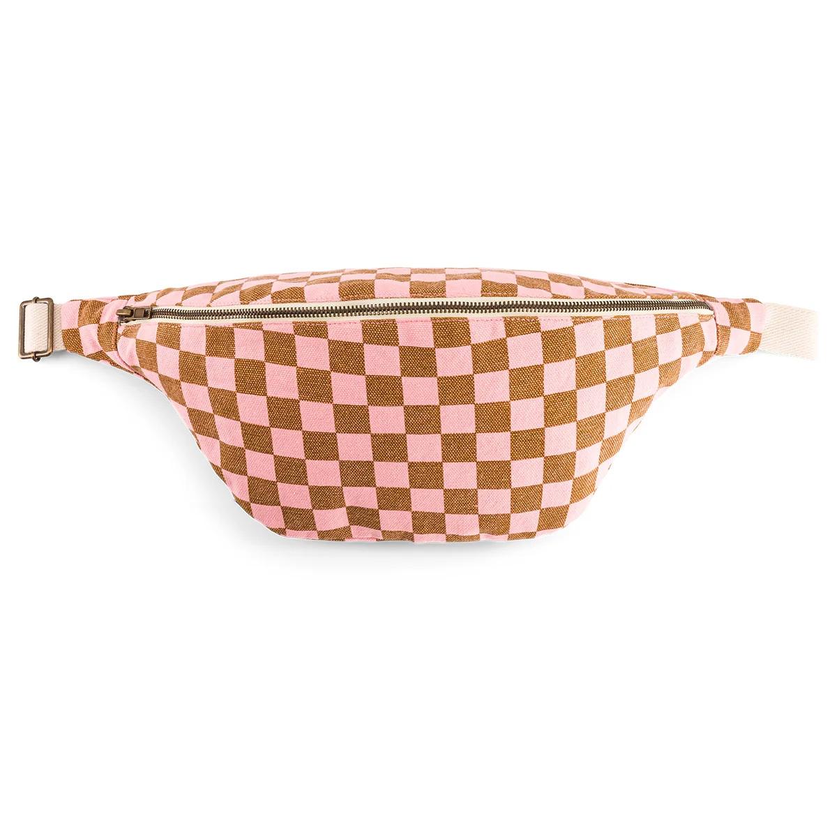 Hip Bag Strawberry Checkerboard
